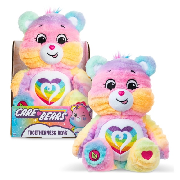 Care Bears - 14" Medium Plush - Color Splash Togetherness Bear - Picture 1 of 2